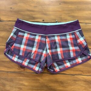 NWOT Lululemon Speed Up Shorts